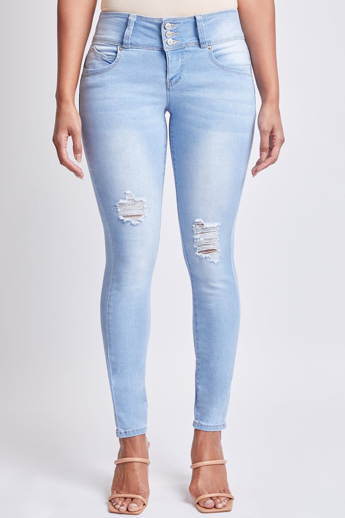 L Light Blue Rips