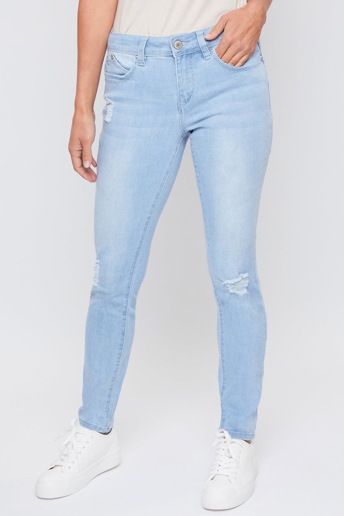 L Light Blue Rips