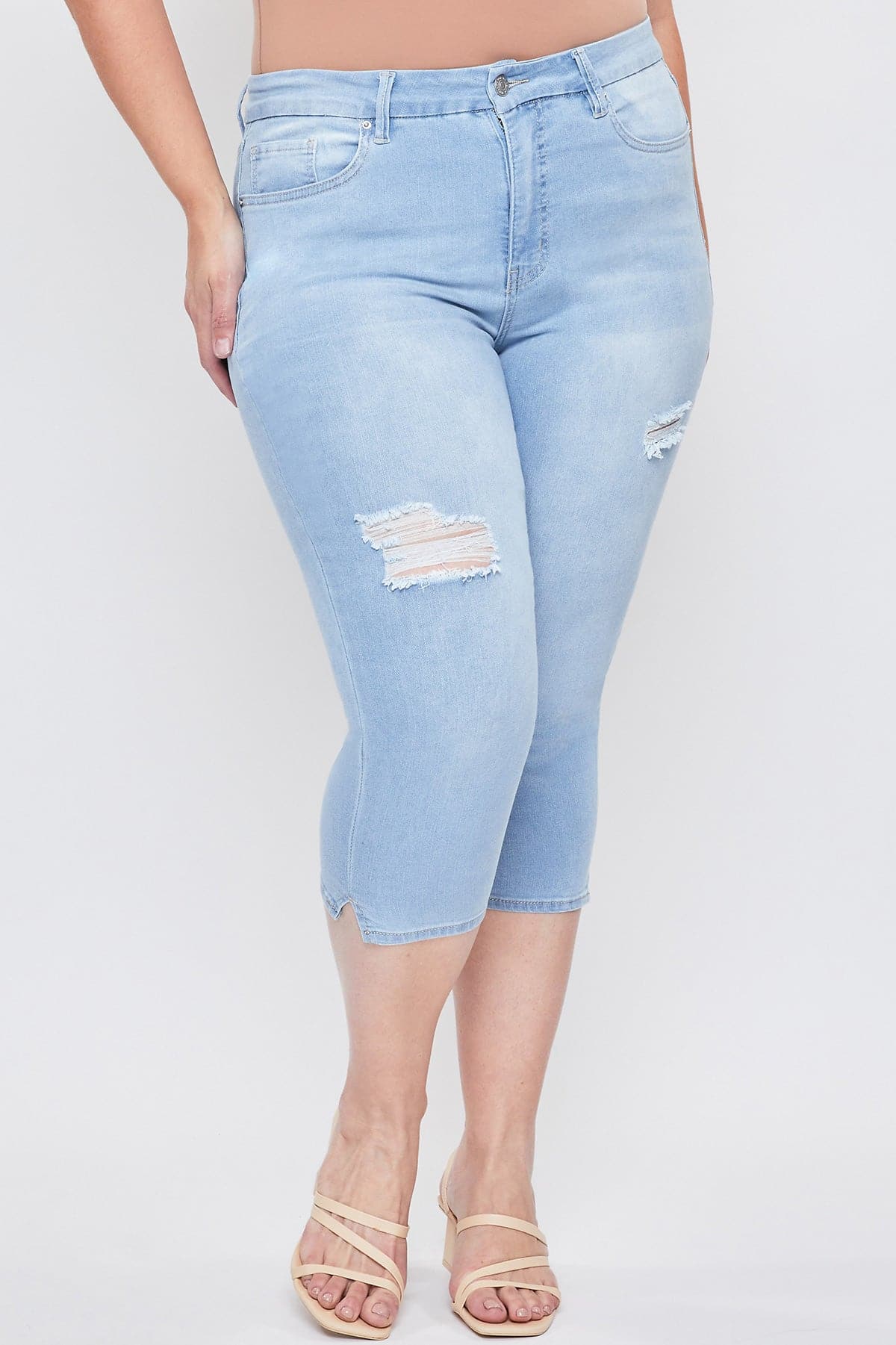 L Light Blue Rips