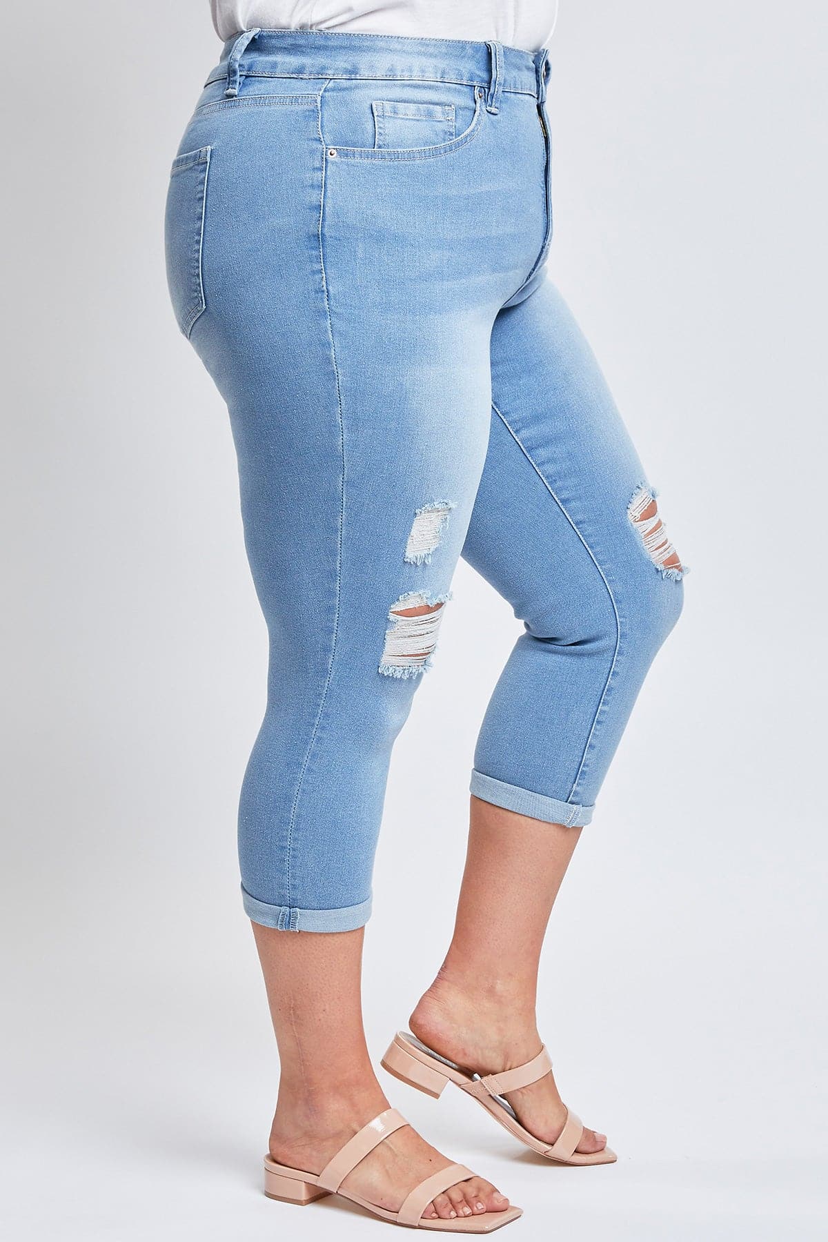 L Light Blue Rips