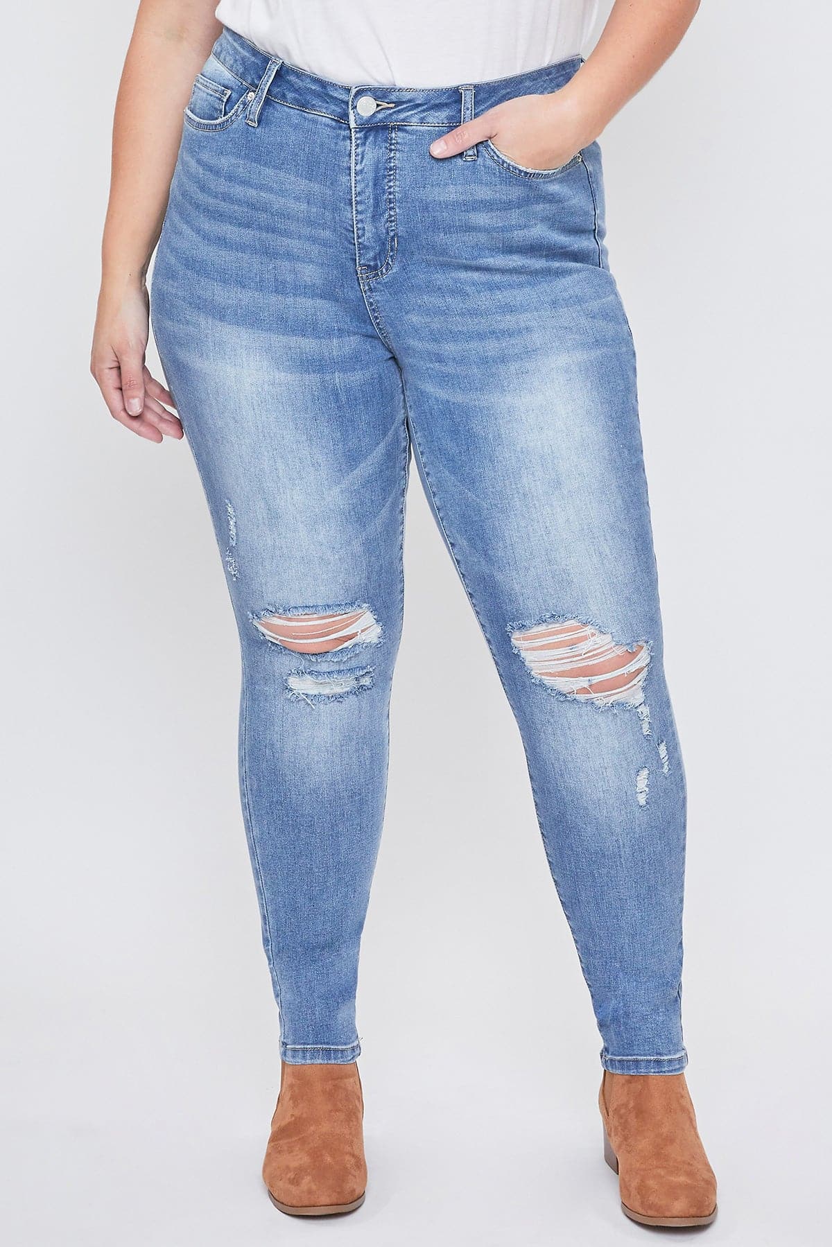 M Medium Blue Rips