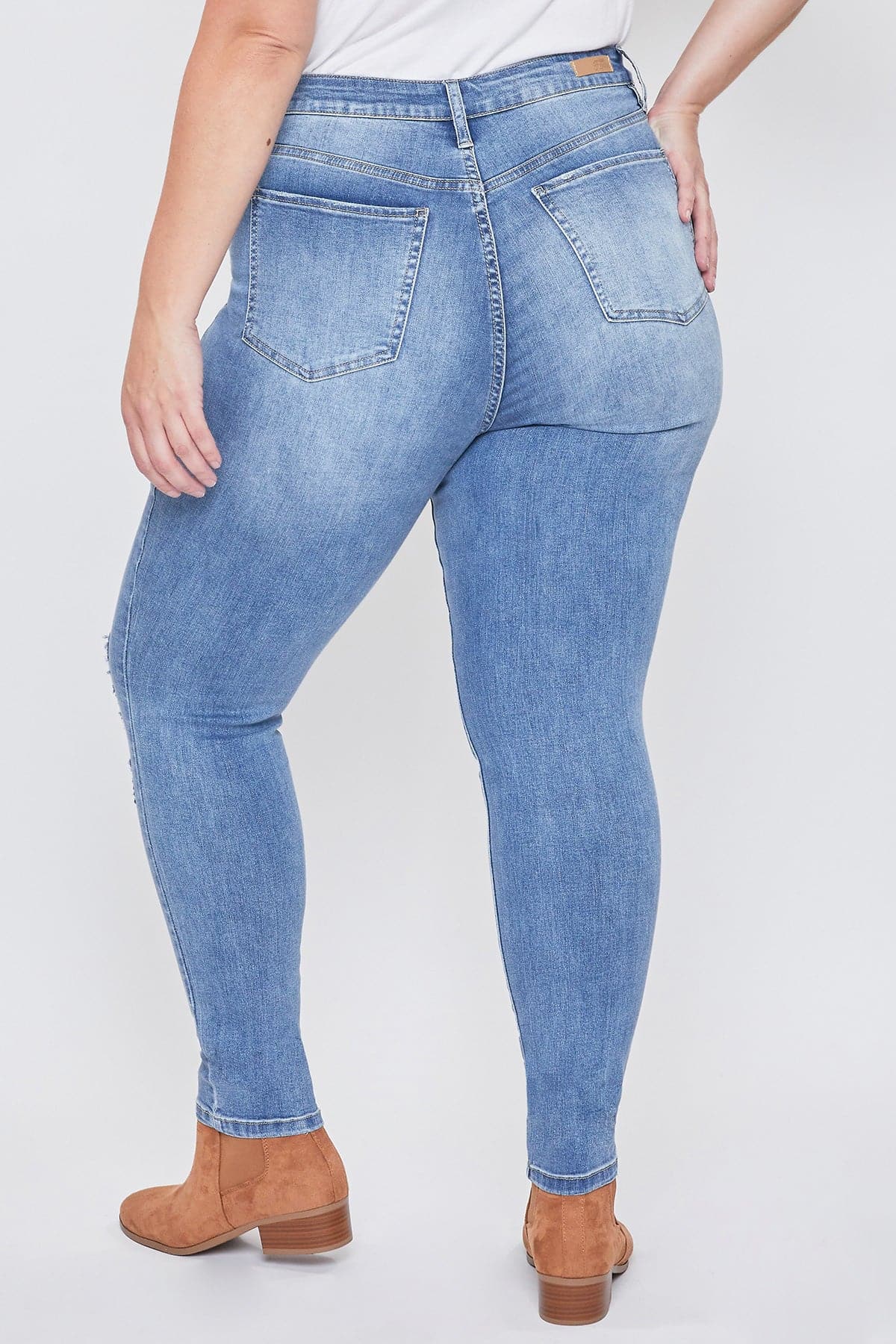 Women's Plus Size Essential High Rise Skinny Jeans