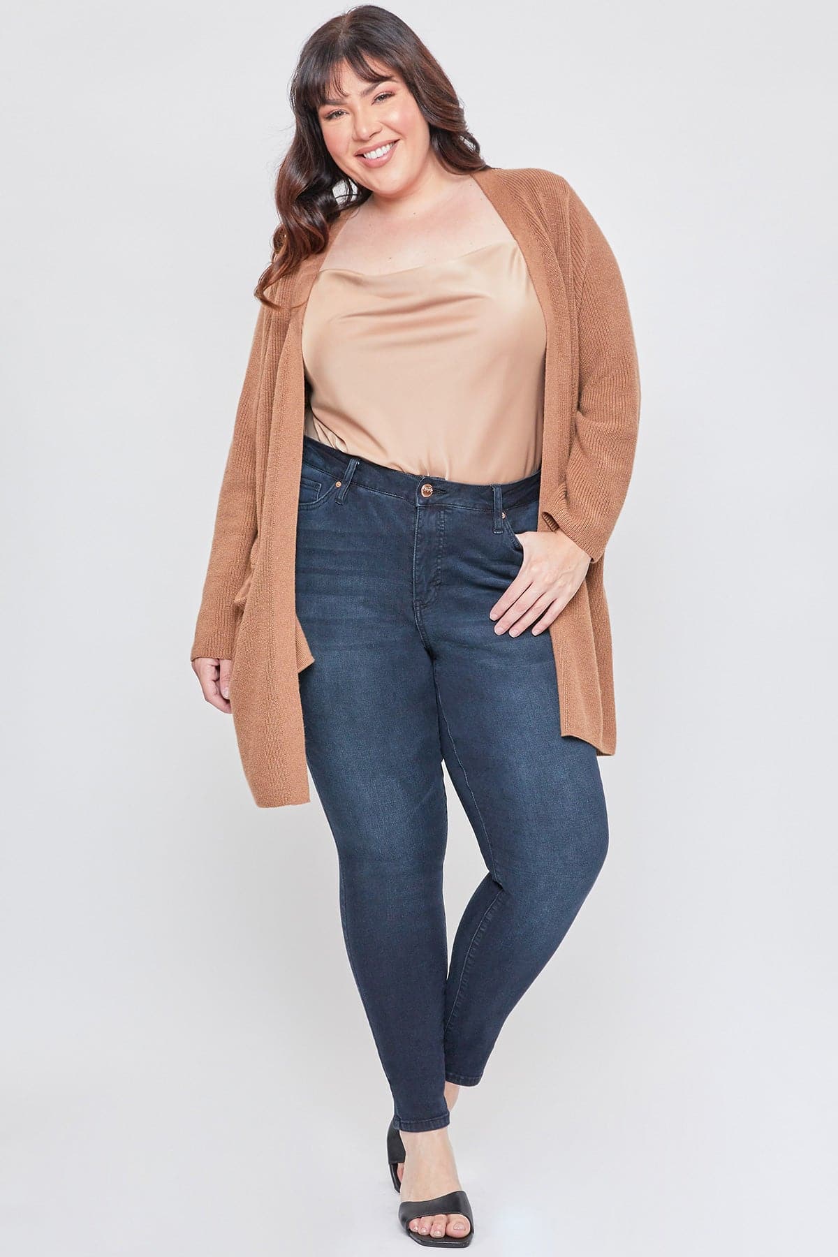 Women's Plus Size Essential High Rise Skinny Jeans