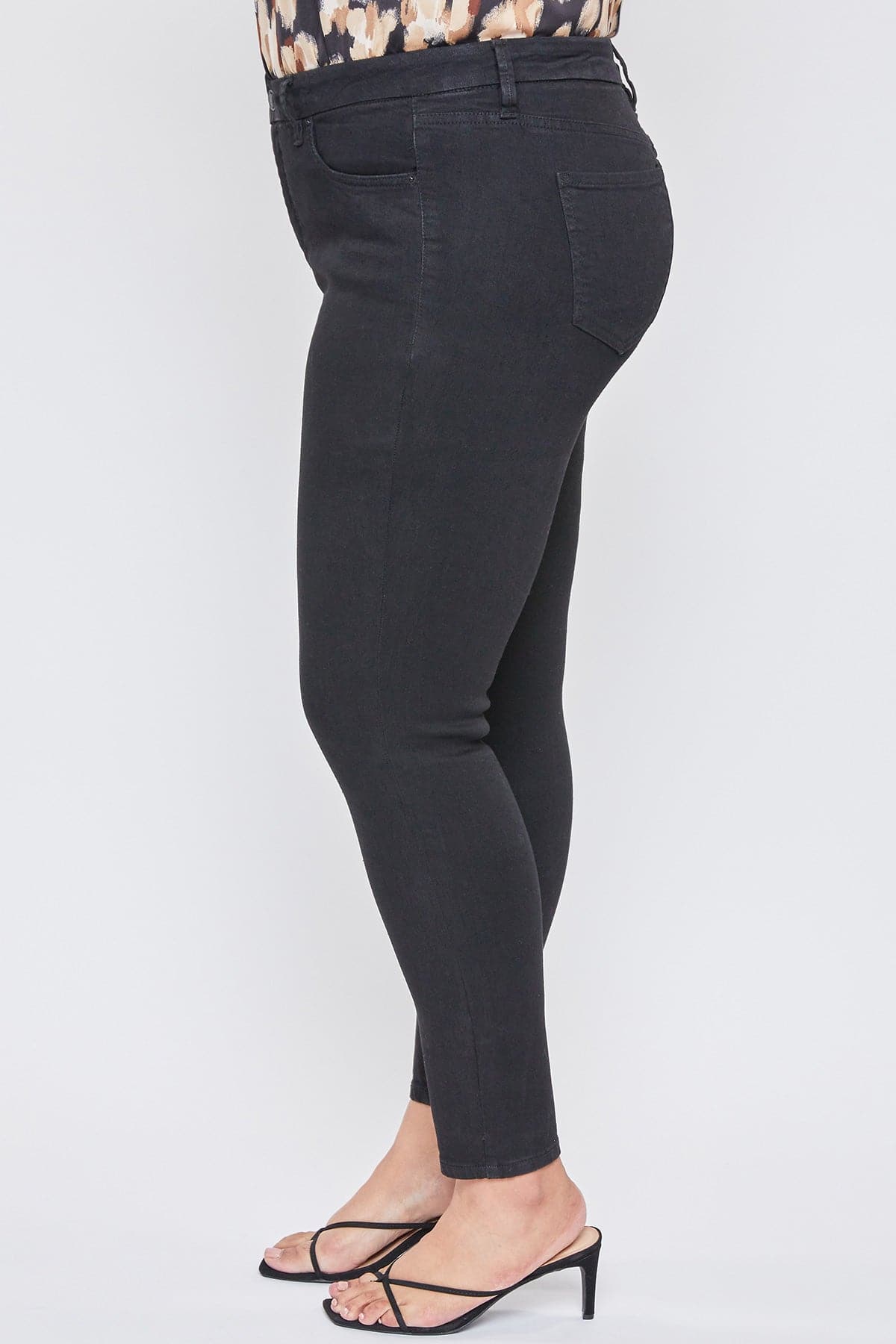 Women's Plus Size Sustainable Curvy Fit High Rise Skinny Jeans