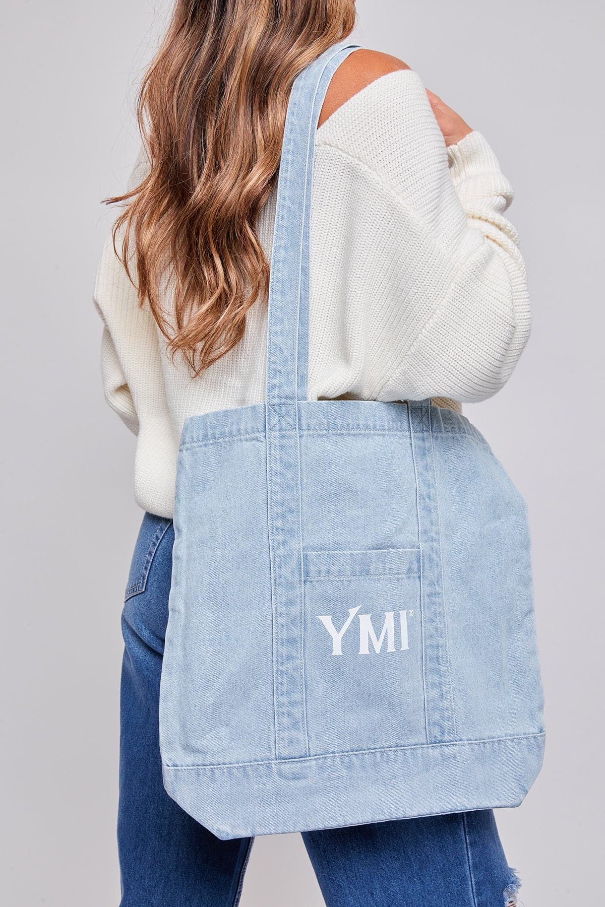 Light Denim / White